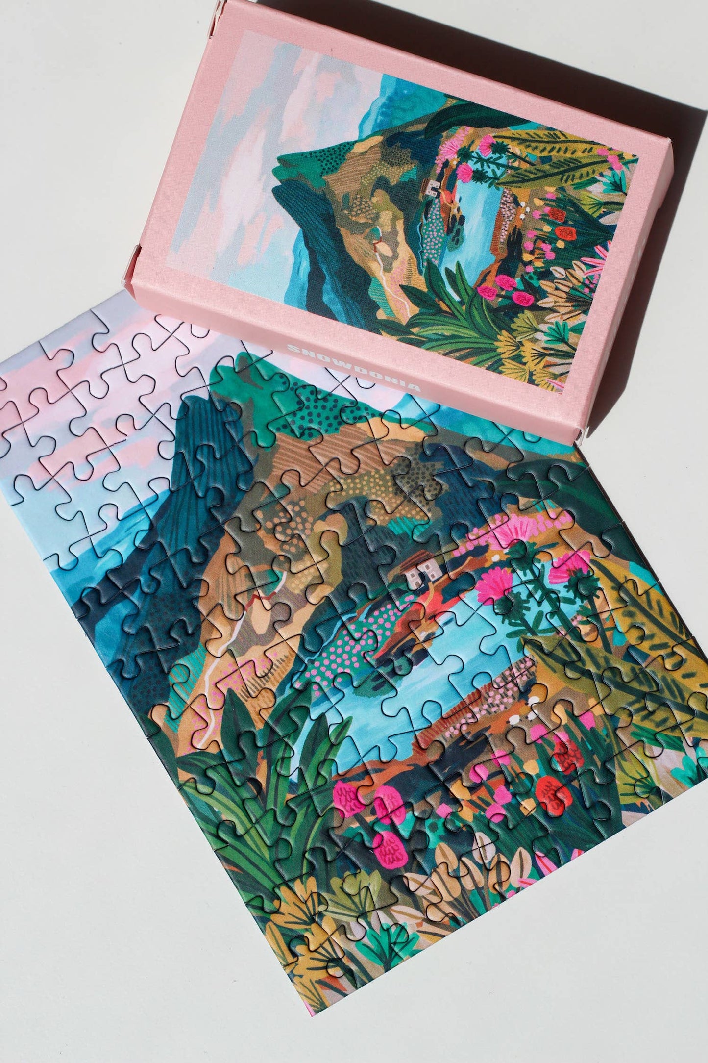 Snowdonia mini-puzzle, 99 pieces