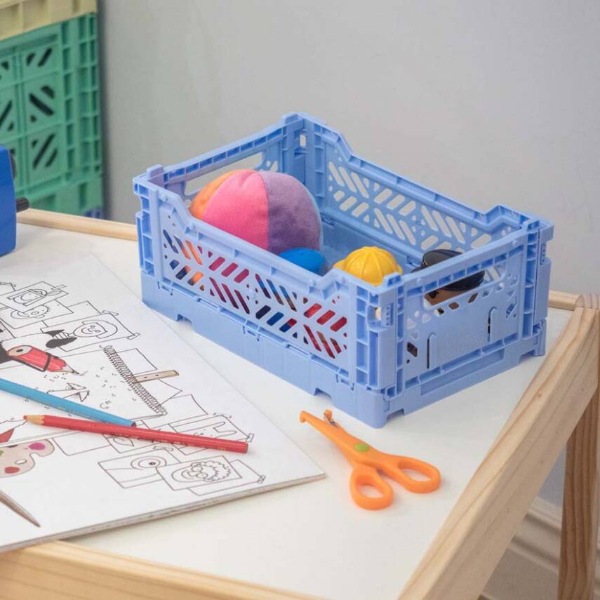 Minibox Foldable Box Baby Blue