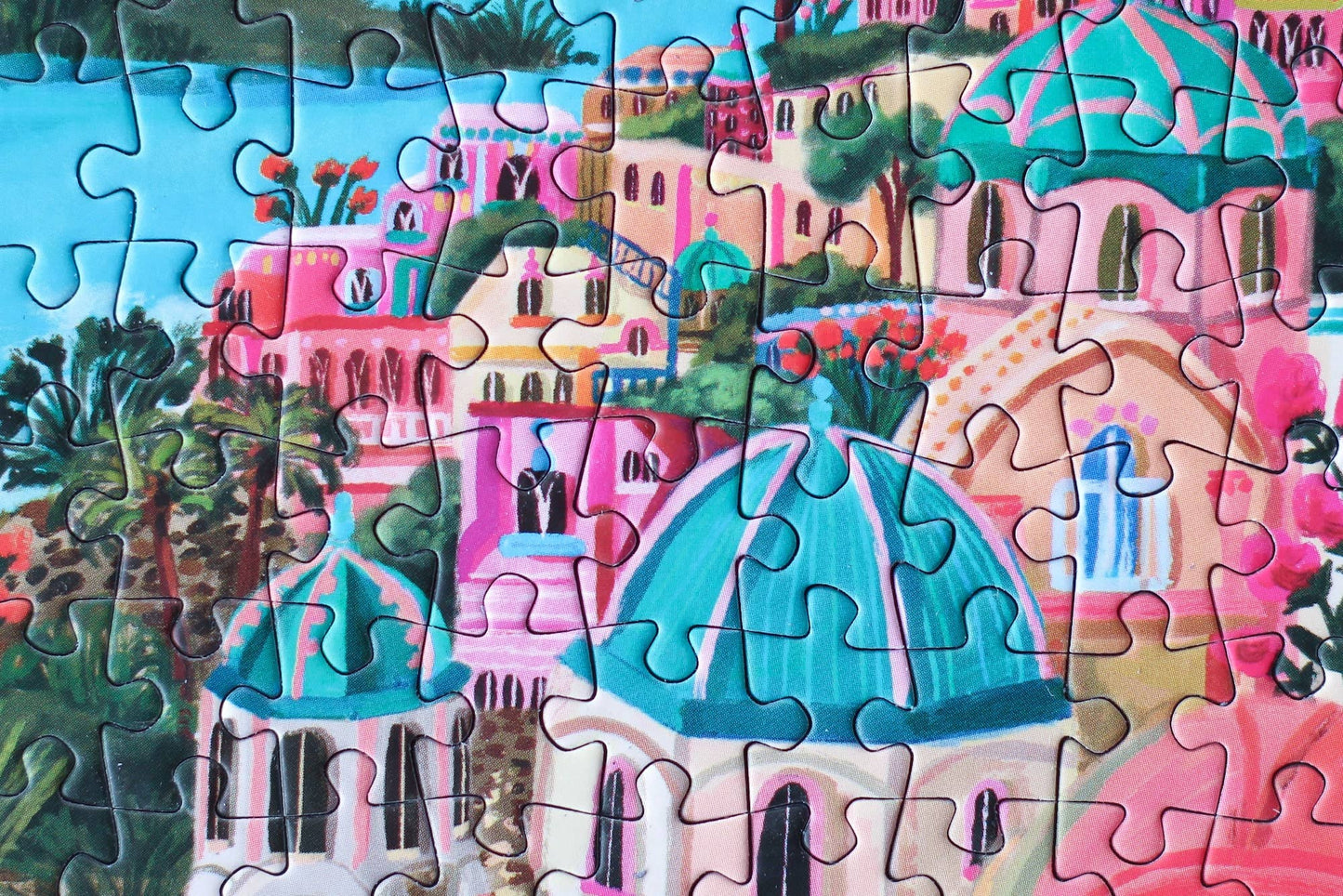 Santorini Sun mini-puzzle, 99 pieces