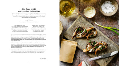 Hats off! The Mushroom Cookbook (German)