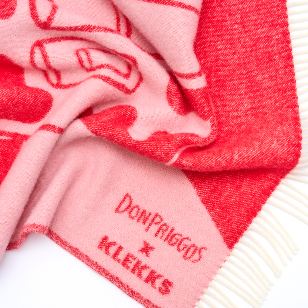 Klekks x donpriggos No. 33 - Wool blanket