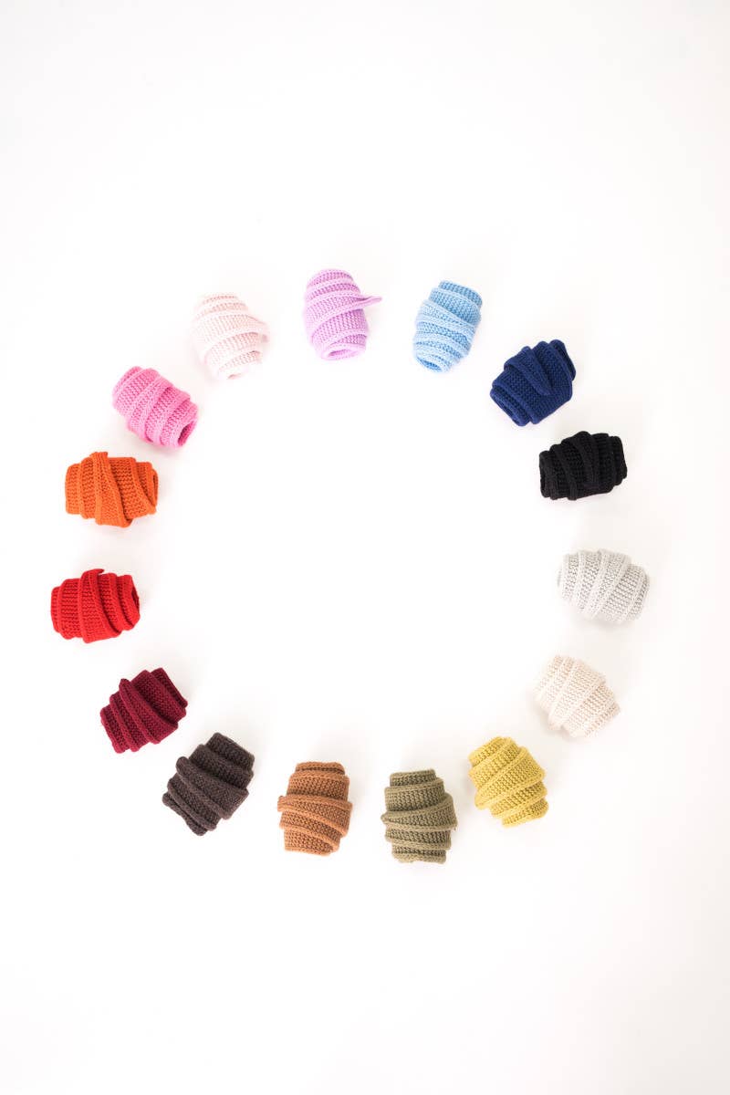 Little "Sophie Scarf": Electric blue