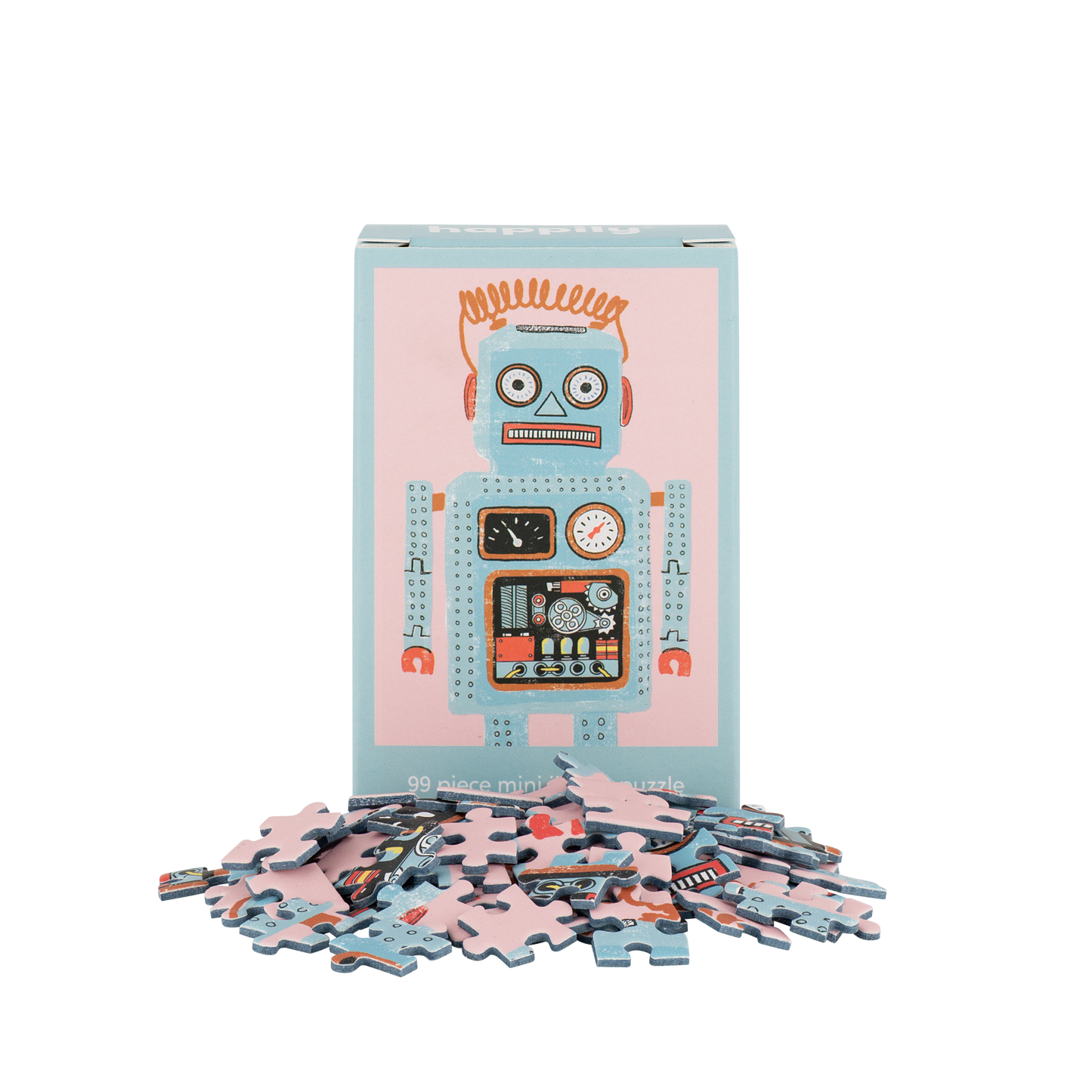Robot - 99 Piece Mini Jigsaw Puzzle