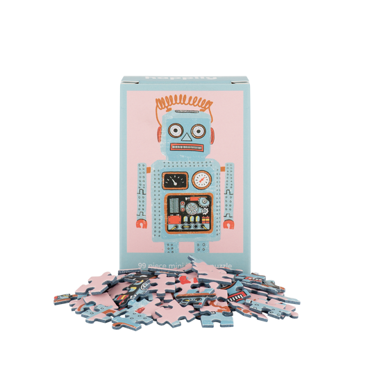 Robot - 99 Piece Mini Jigsaw Puzzle