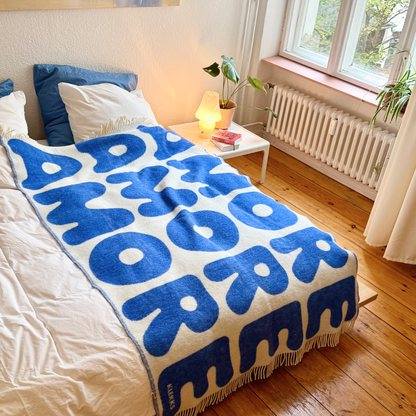 Klekks No. 11 - Wool Blanket: Red