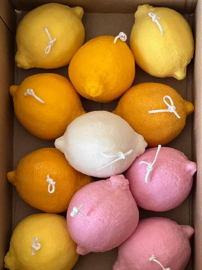 Soy Wax Sicilian Summer Lemons Candle - Lime & Mandarin