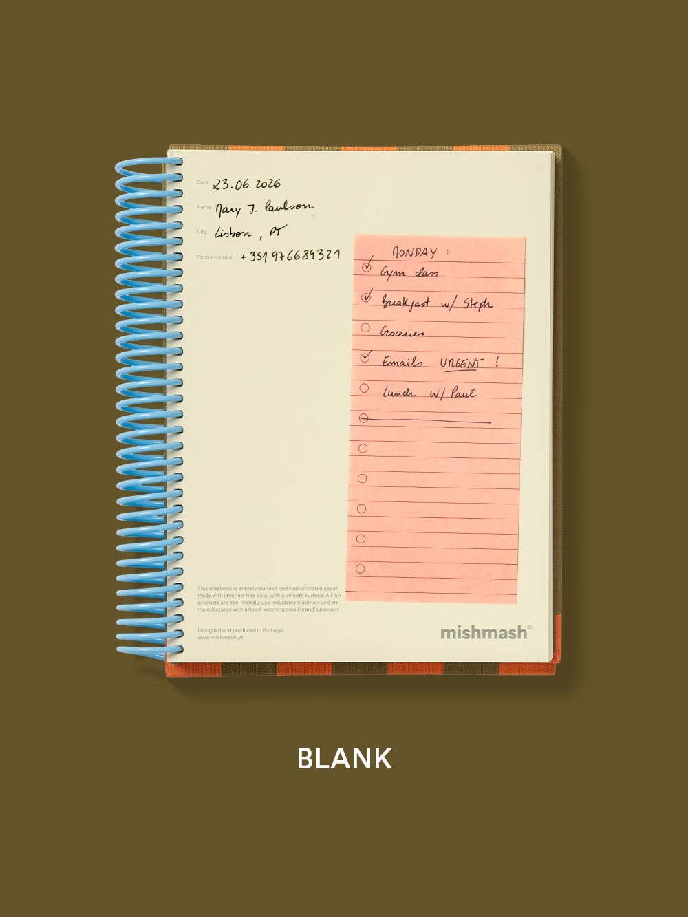 Loop Coil Notebook: Dotted