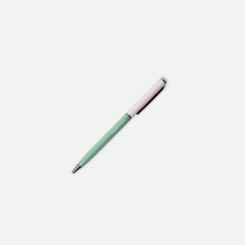 Ballpoint Pen: COBALT/SAUMON