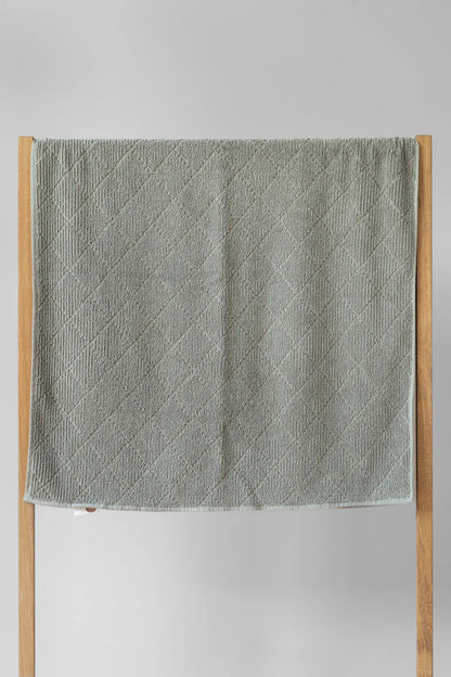 Baklava – Terry Cotton Towel – Moss Green