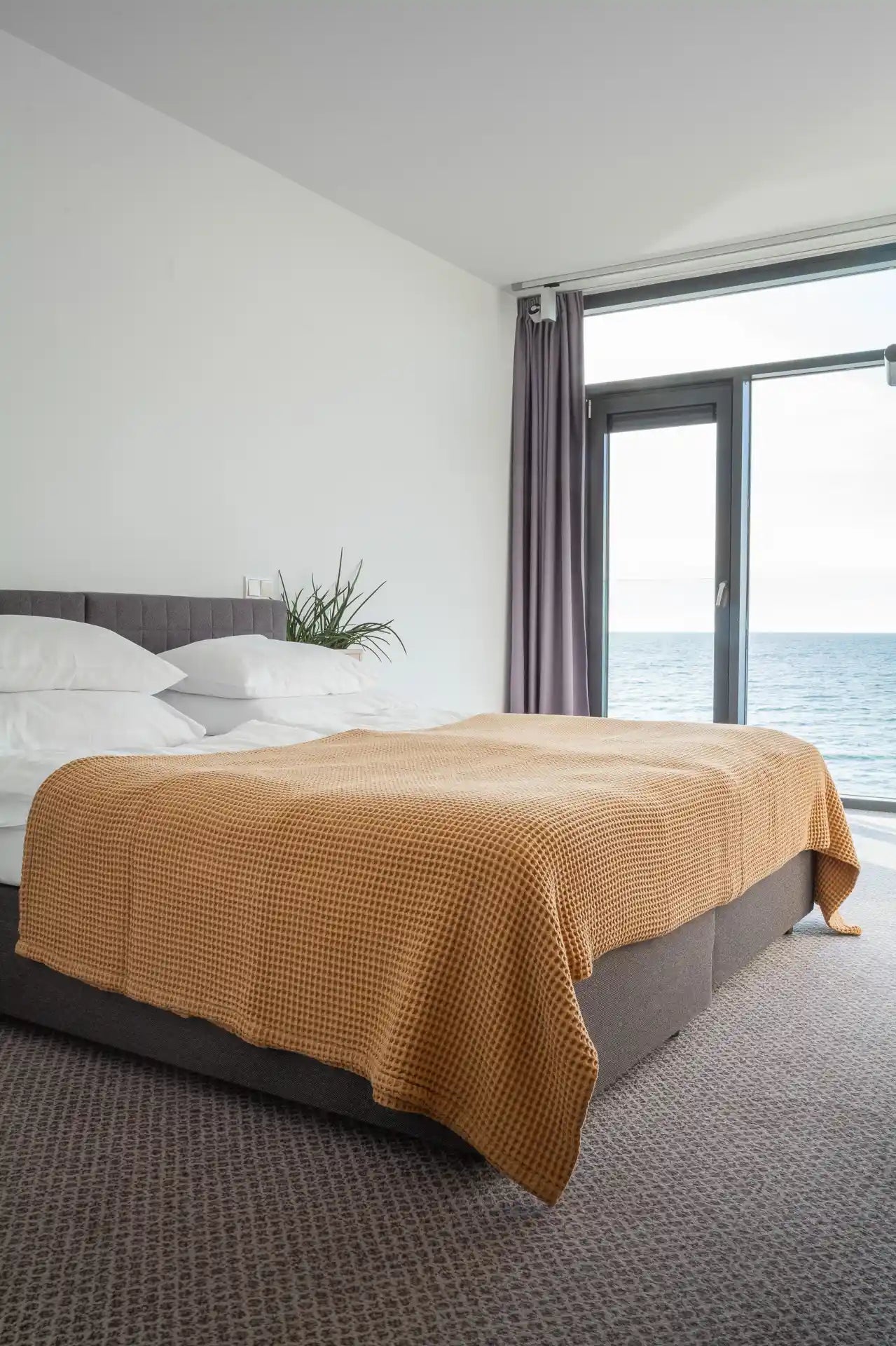 Waffle 100% Cotton Blanket/ Bed Cover