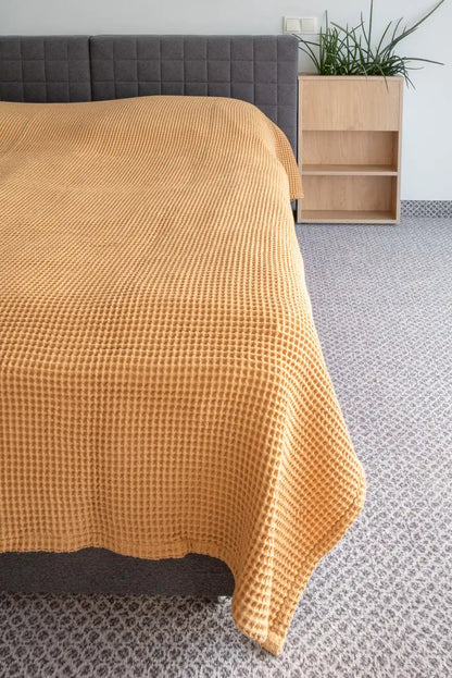 Waffle 100% Cotton Blanket/ Bed Cover