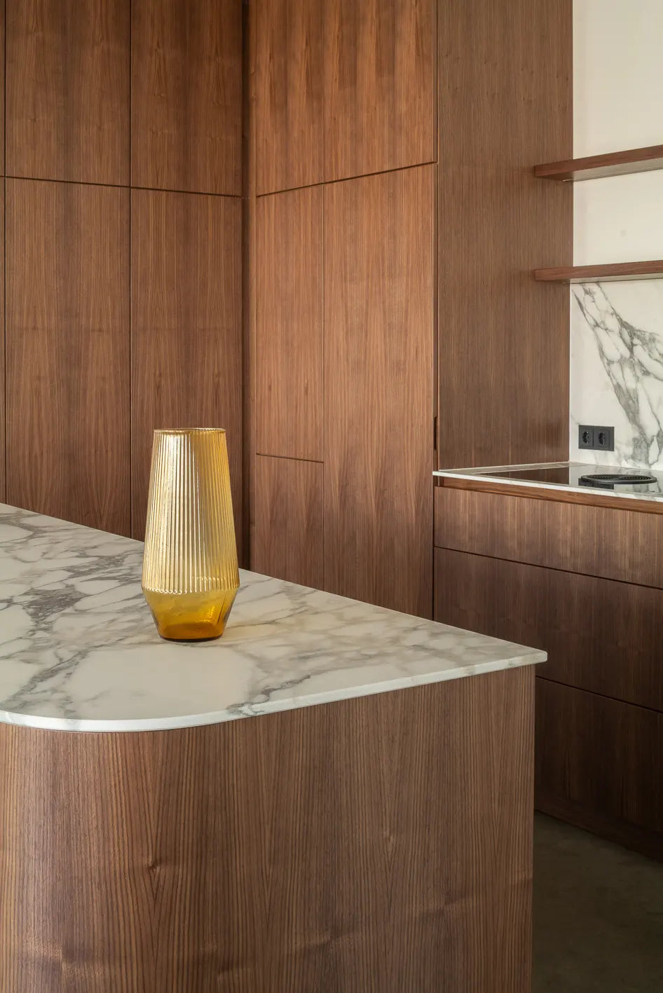 Ripple Vase Yellow