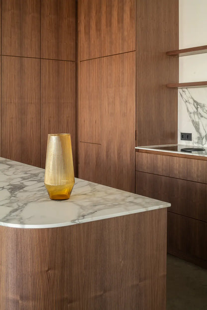Ripple Vase Yellow