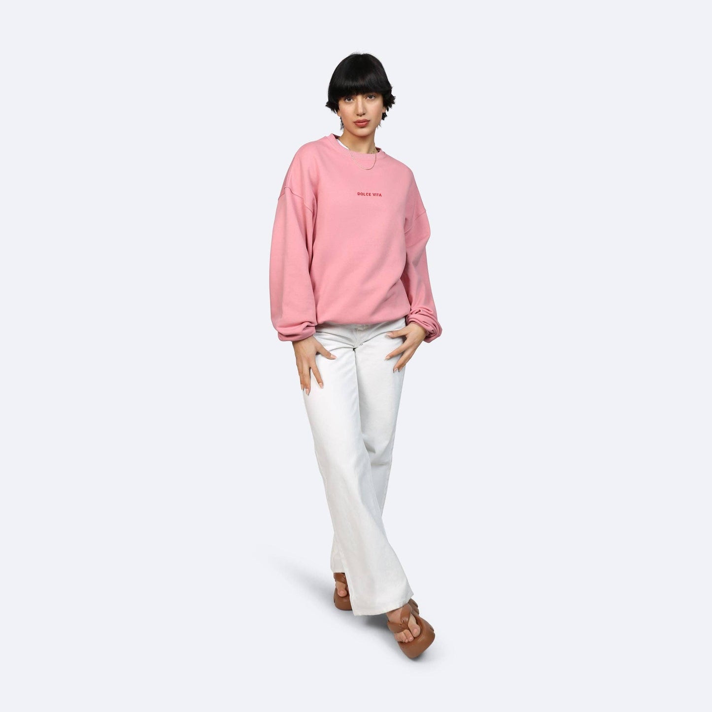 Dolce Vita Sweater - Rose / S