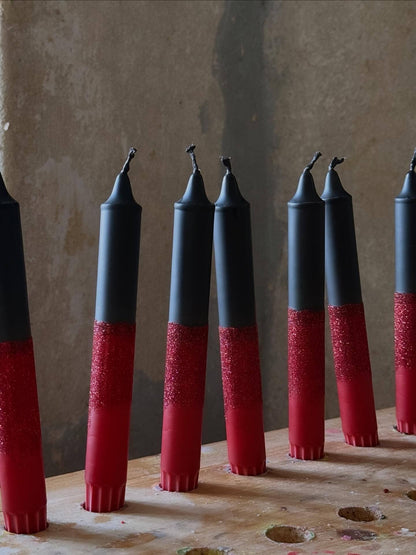 DIP DYE CANDLES SET OF 3