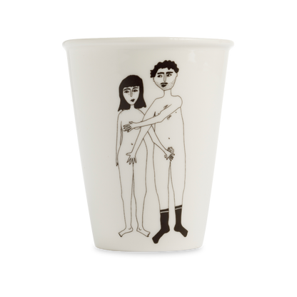 Cup naked couple