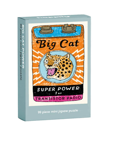 Big Cat Power - 99 Piece Mini Cat Jigsaw Puzzle