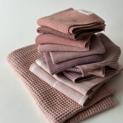 Knitted Dishcloths – Solid – Scandinavian Design: 25x25 cm