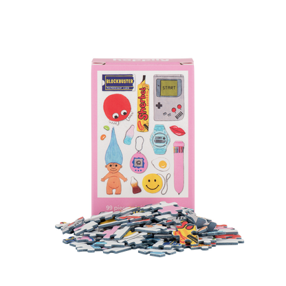 Retro 90's - 99 Piece Mini Jigsaw Puzzle