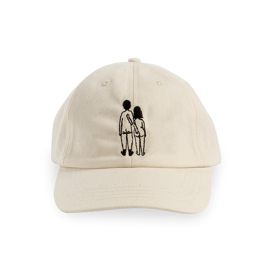 Cap naked couple back