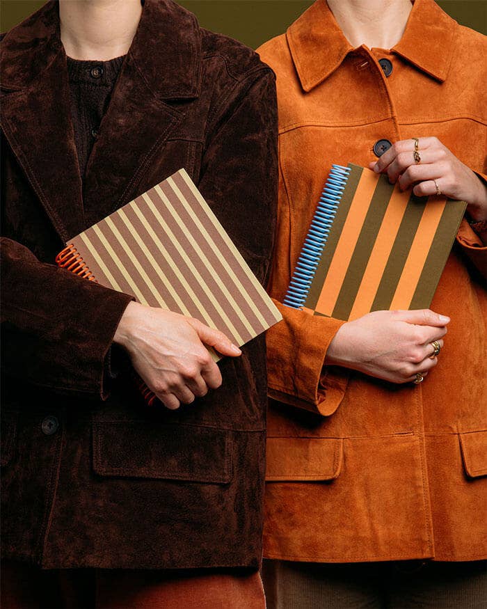 Loop Coil Notebook: Lined