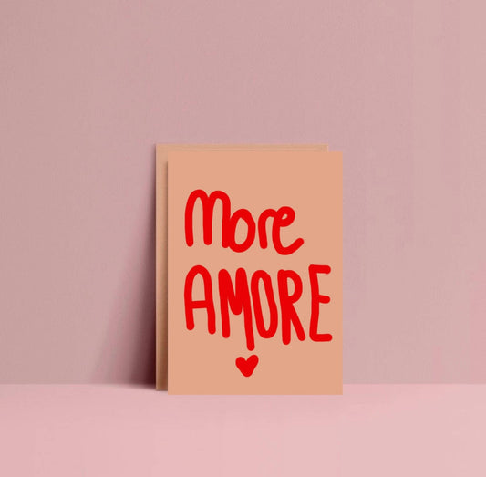 More Amore postcard