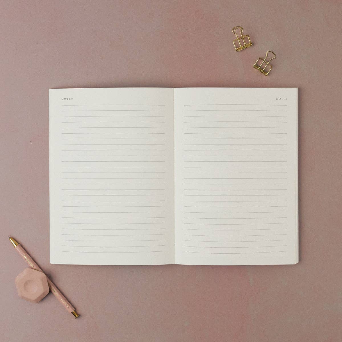 Pinstripe Weekly Planner | Undated Weekly Organiser