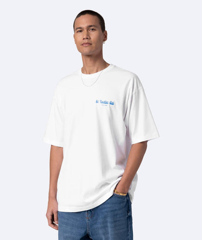 Beach Day T-Shirt - White: White / L