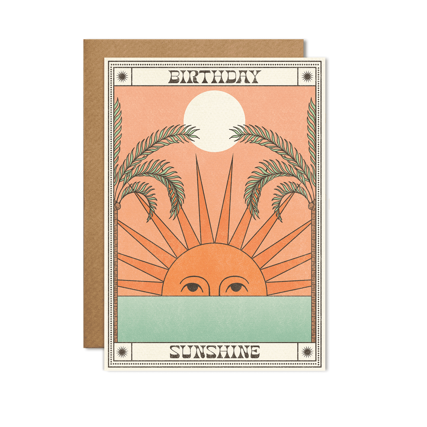 Birthday Sunshine Card: Cello-free