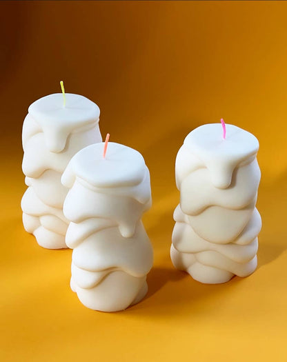WOBBLY BLOCK CANDLE