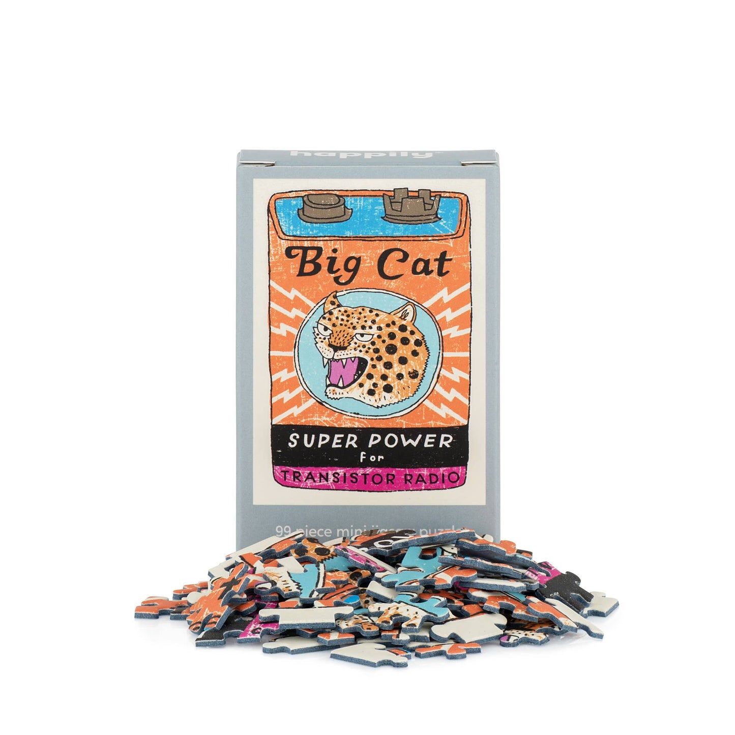 Big Cat Power - 99 Piece Mini Cat Jigsaw Puzzle