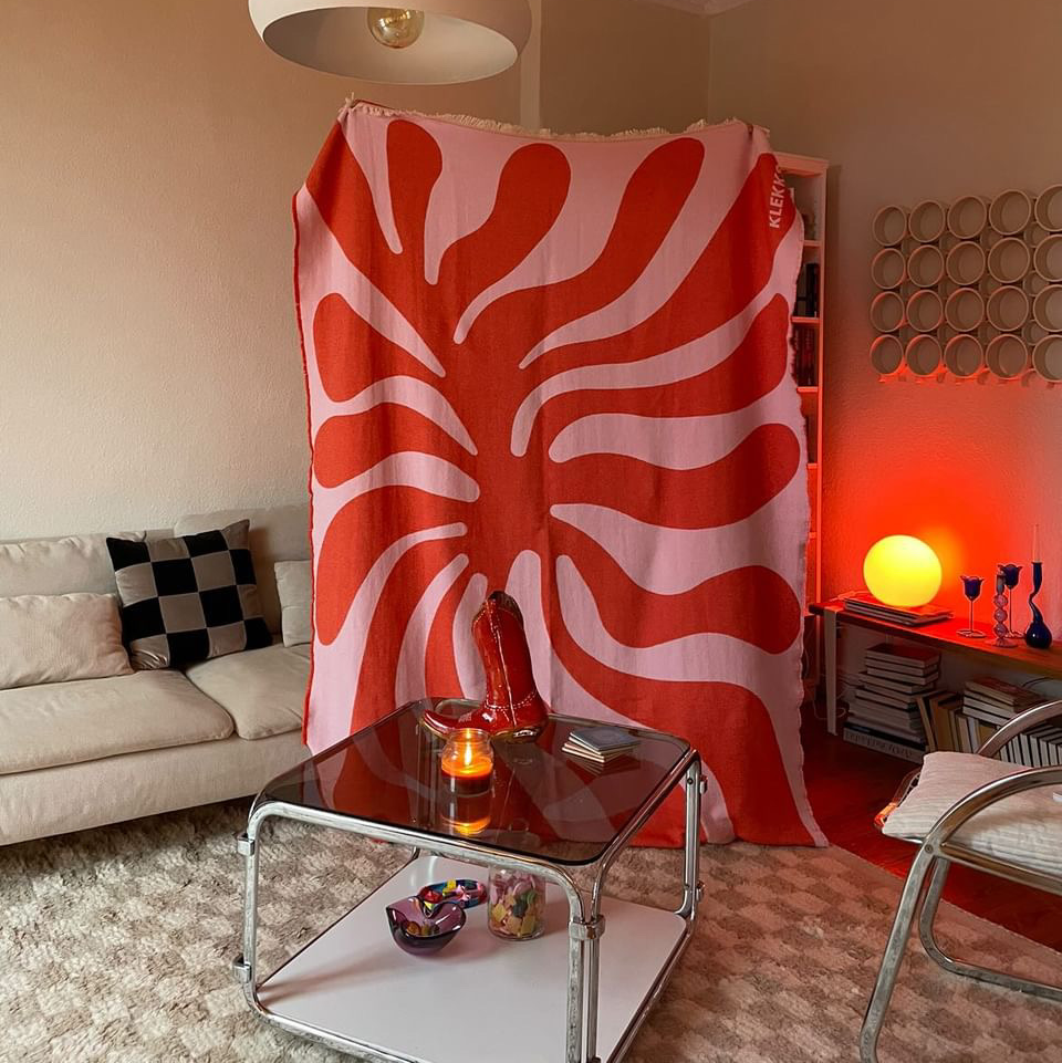 Klekks No. 5 - cotton blanket