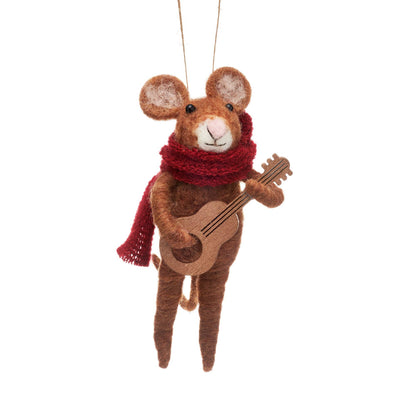 Musician Mice Felt Hanging Decoration- Assorted