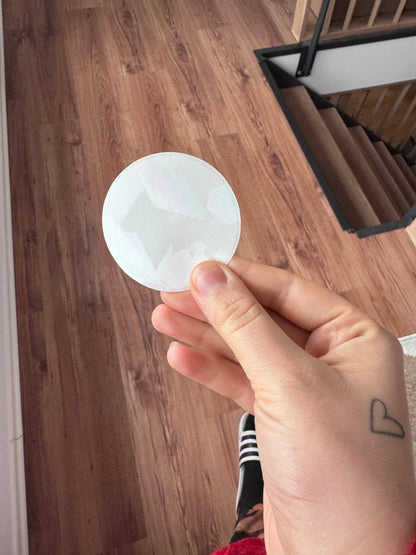 Suncatcher Window Sticker Circle, Prism Sticker
