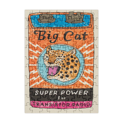 Big Cat Power - 99 Piece Mini Cat Jigsaw Puzzle