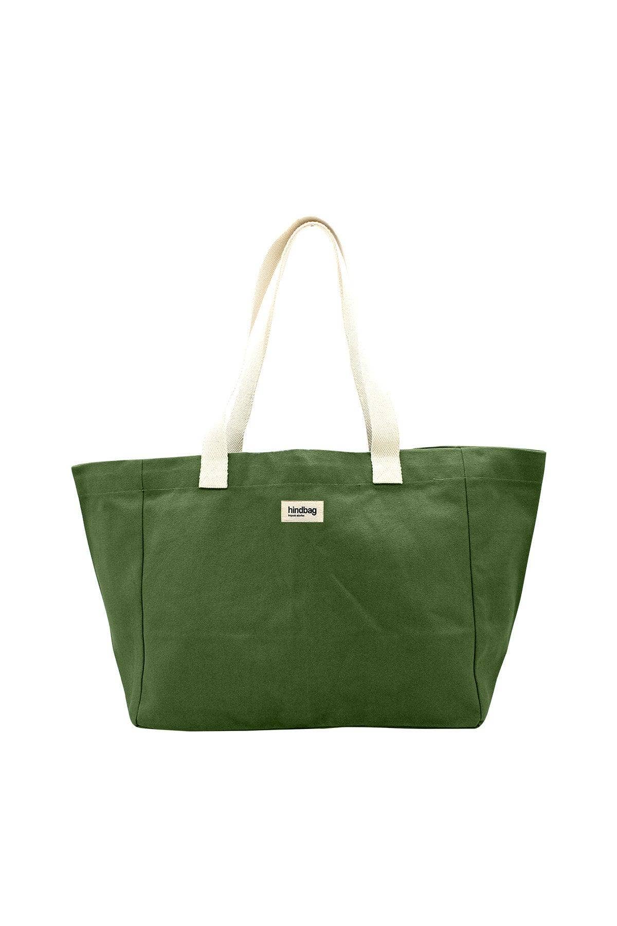 Claude Olive green tote bag