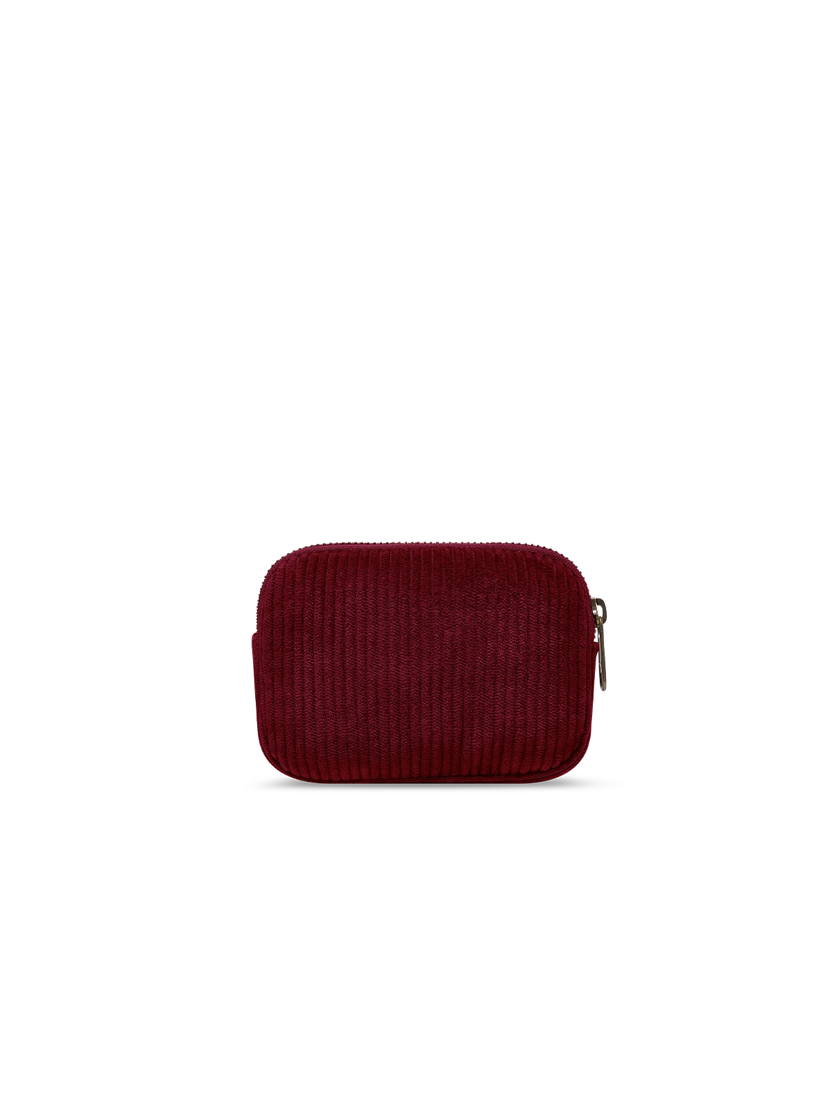 Lili burgundy velvet coin purse