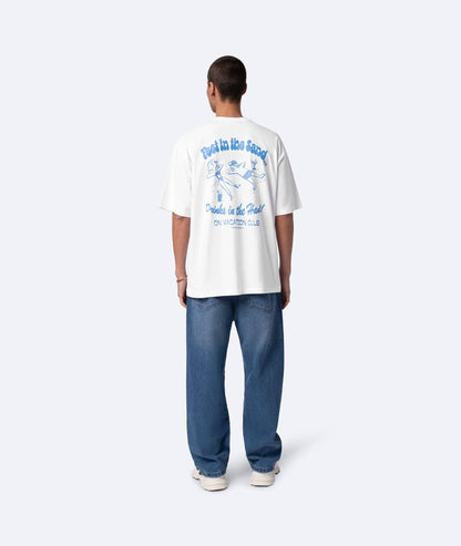 Beach Day T-Shirt - White: White / L