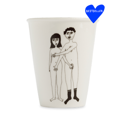 Cup naked couple