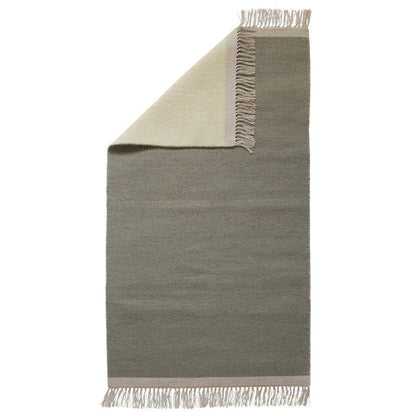 Rug - Kelim - Solid Olive - 70x130cm: 70x130 cm.