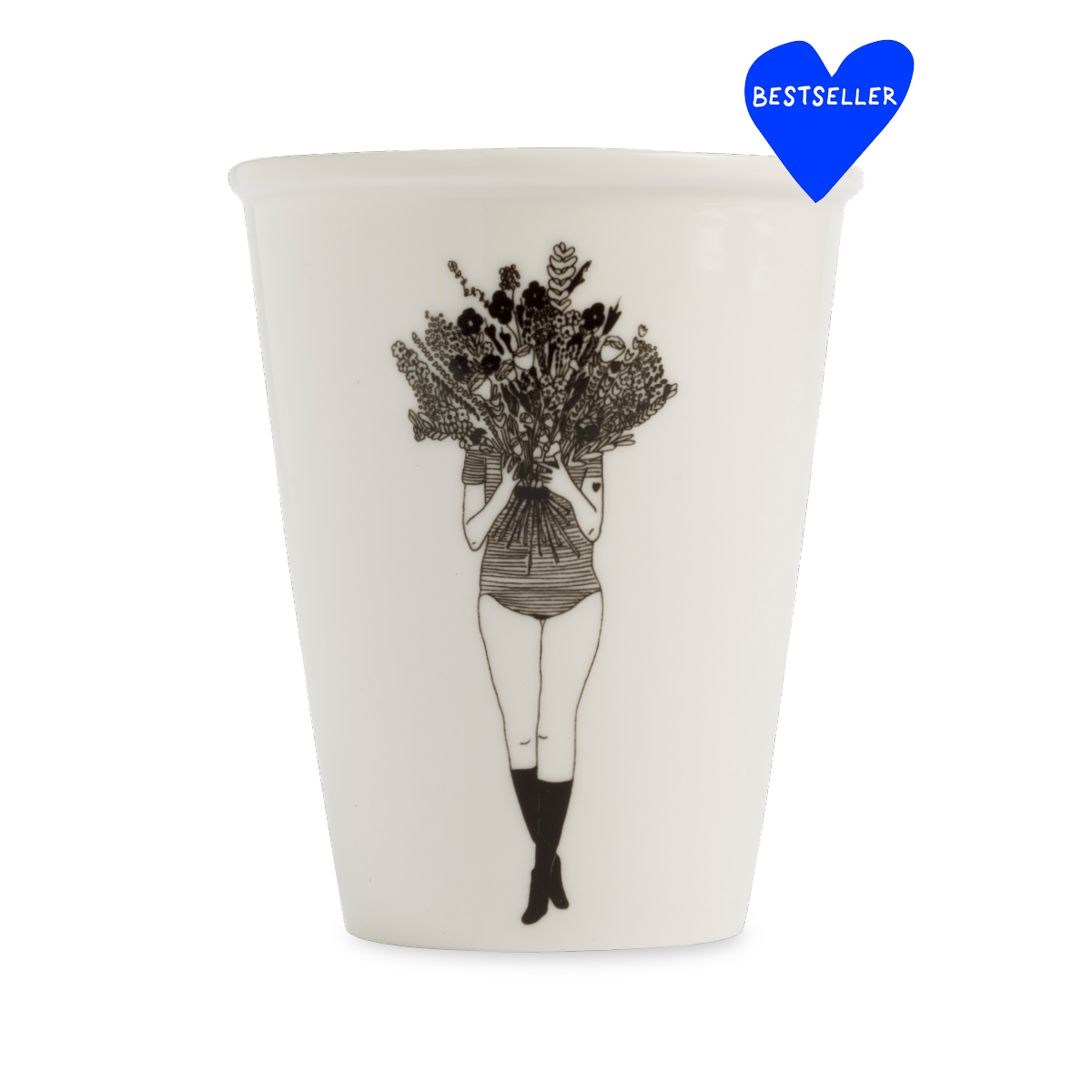 Cup flower girl