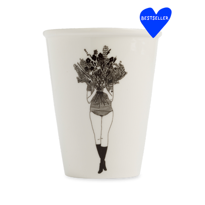 Cup flower girl