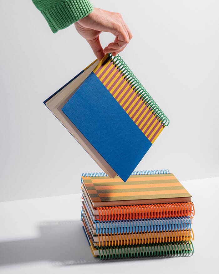 Loop Coil Notebook: Lined