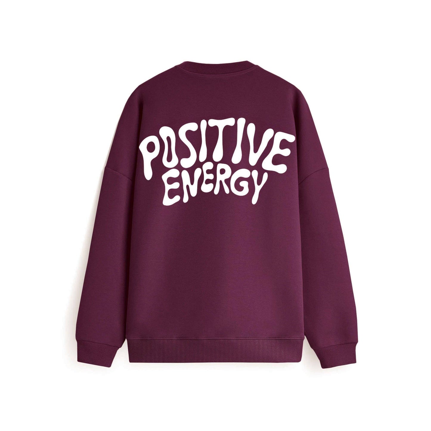 Positive Energy Sweater - Burgundy