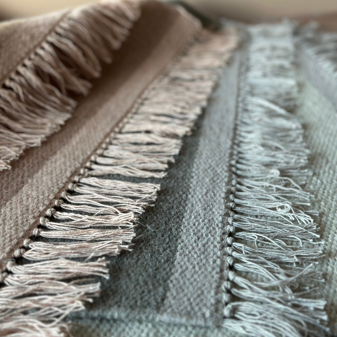 Rug - Kelim - Solid Clay - 70x130cm: 70x130 cm.