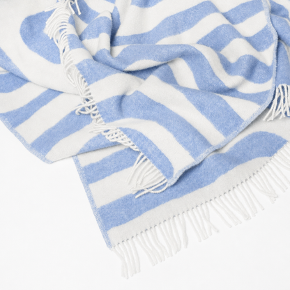 Klekks No. 34 - Wool blanket: Grün
