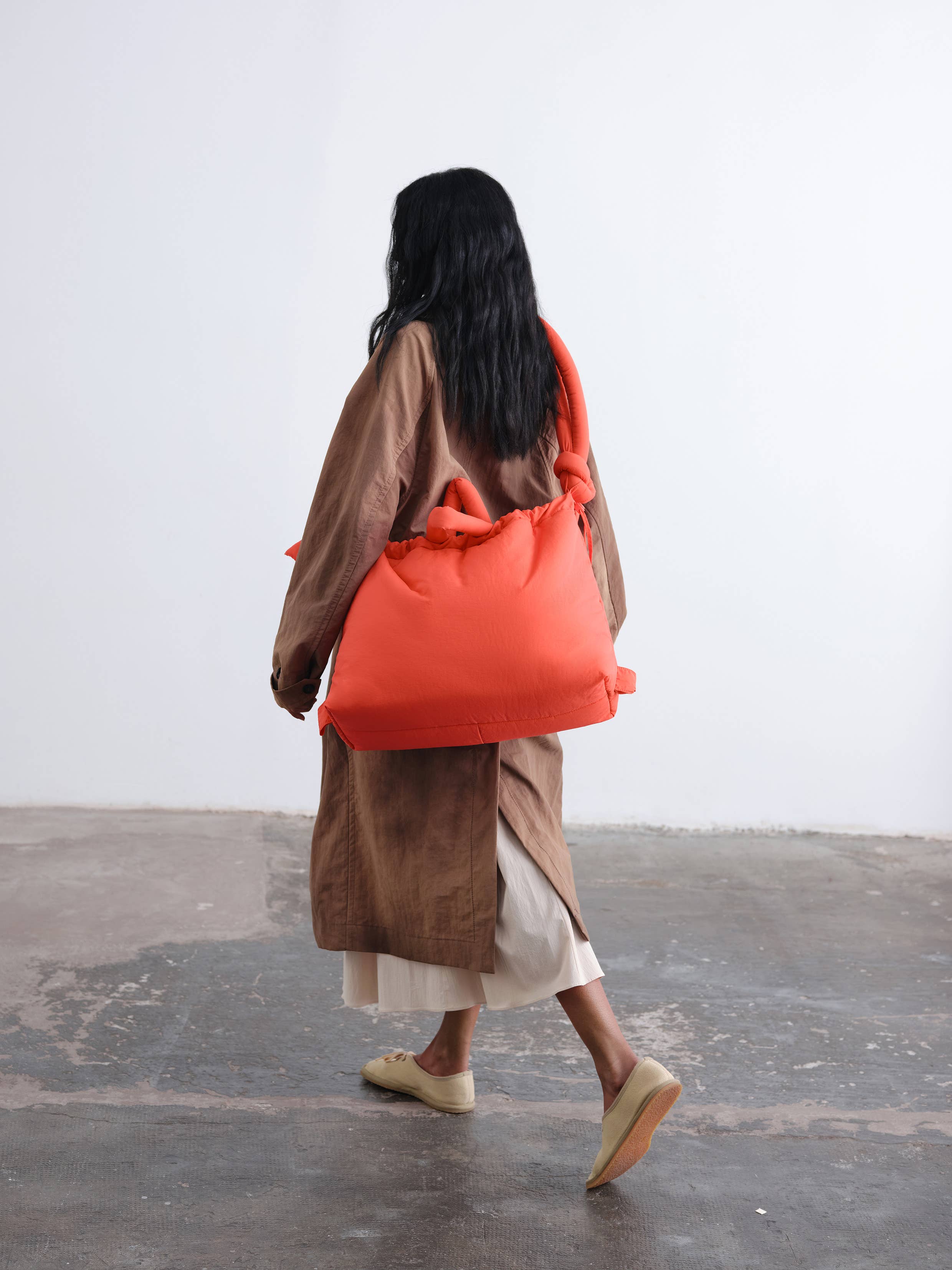 Olend Compact　Ona Soft Bag Coral Pukas-Surf-Shop-olend-handbags