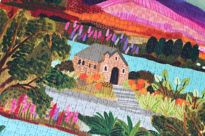 Lake Tekapo jigsaw puzzle -1000 pieces