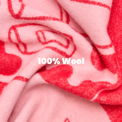 Klekks x donpriggos No. 33 - Wool blanket
