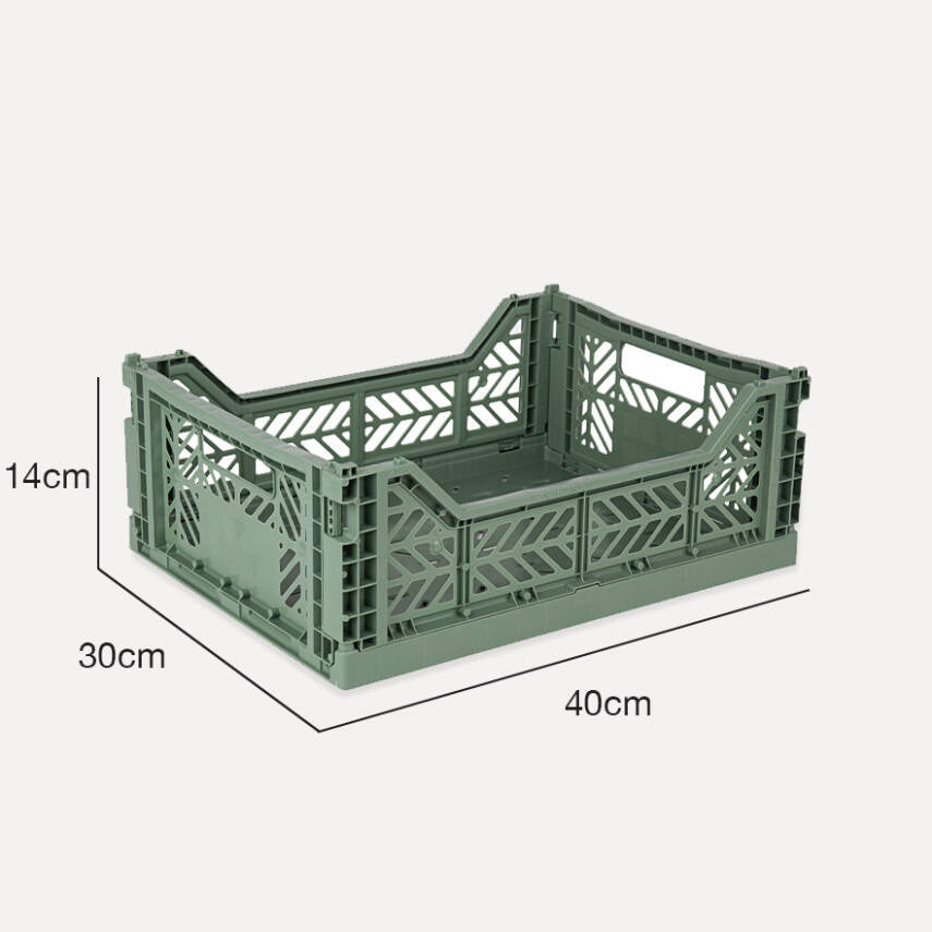Midibox Foldable Box Almond Green